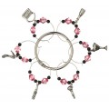 City Nights Wine Glass Charms 